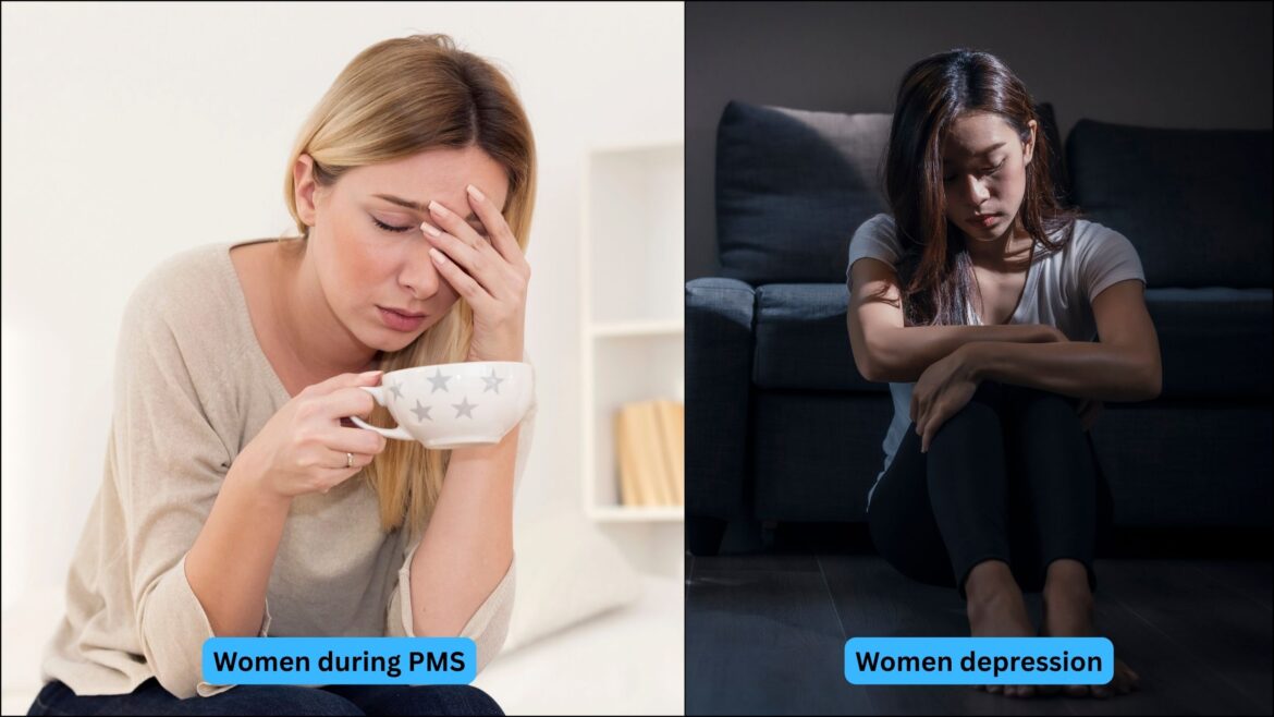 Women with Link Between PMS and Depression